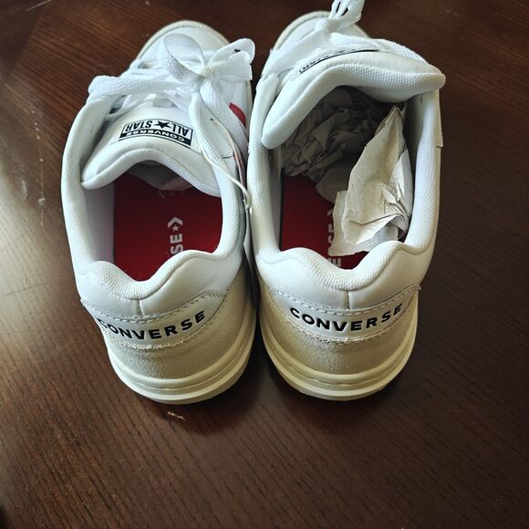 M9/W10.5 Converse Pro Blaze Classic Ox A08645C White Red Egret - Picture 4 of 8